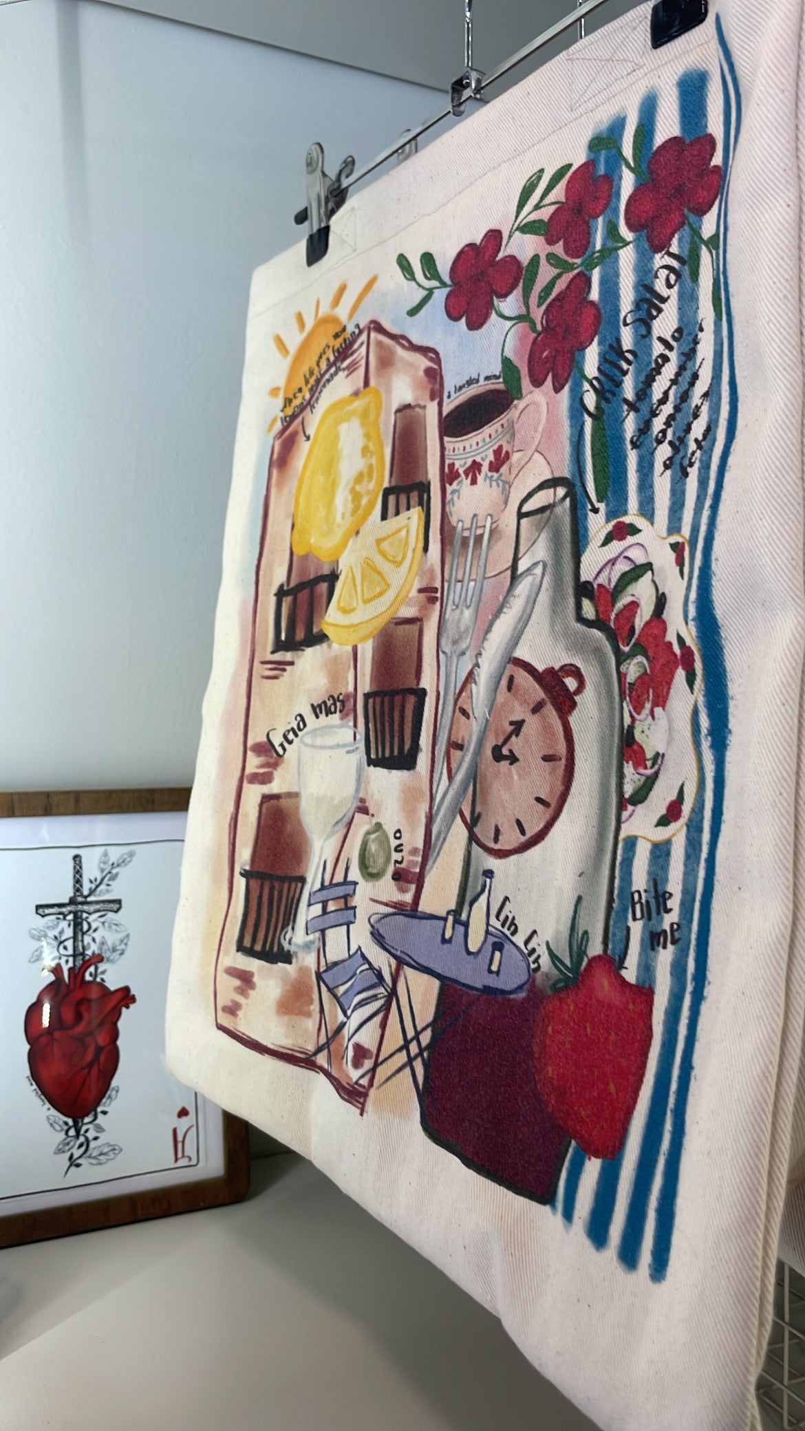 Greek Vibes tote