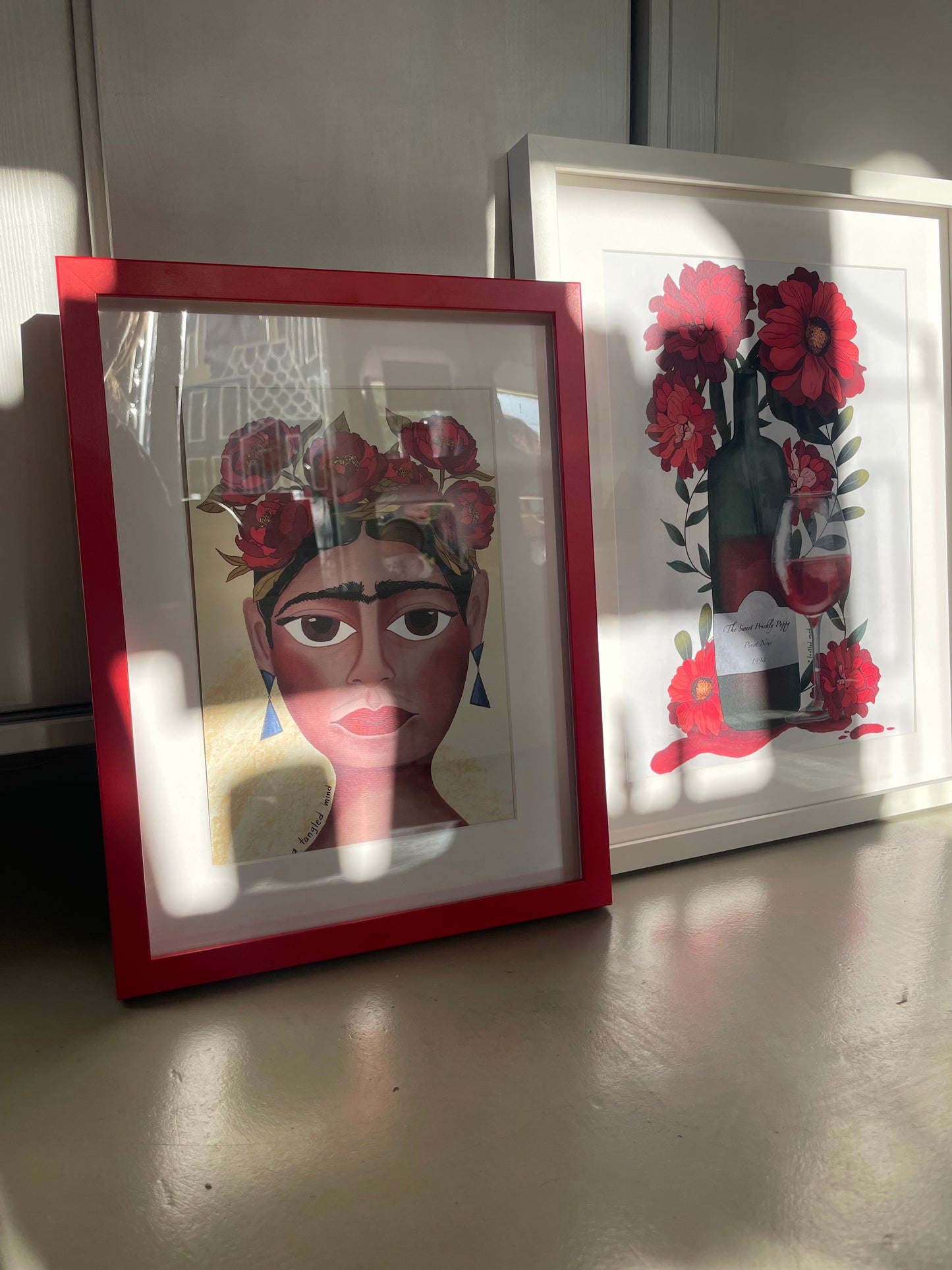 Frida Kahlo framed