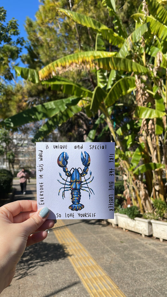 Blue lobster