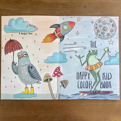 The Happy Kid colorbook
