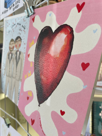 Balloon heart