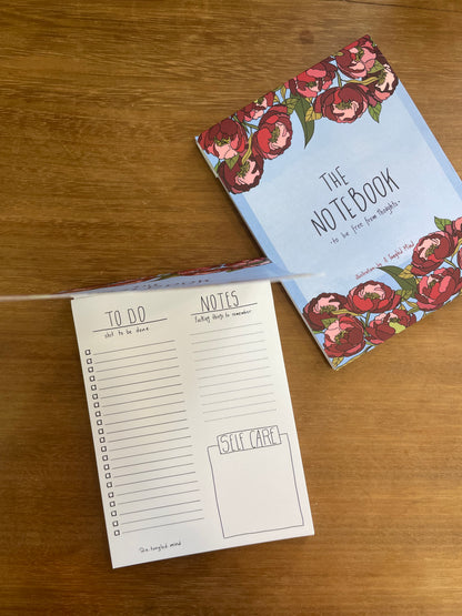 The “free of thoughts” notebook