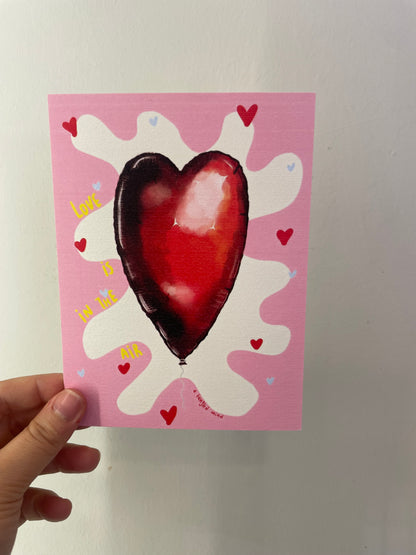 Balloon heart