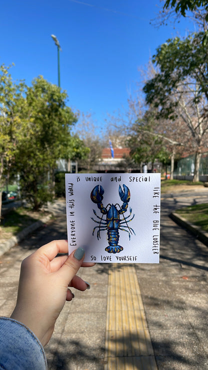 Blue lobster