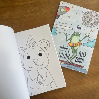 The Happy Kid colorbook