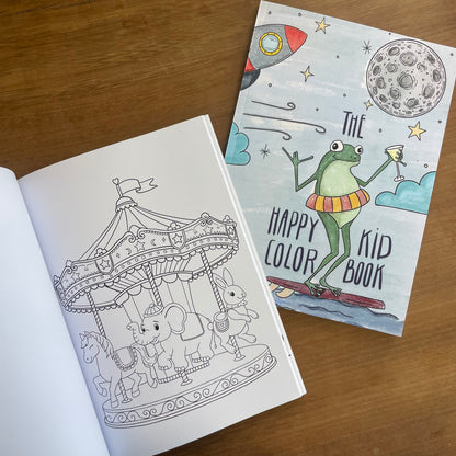 The Happy Kid colorbook