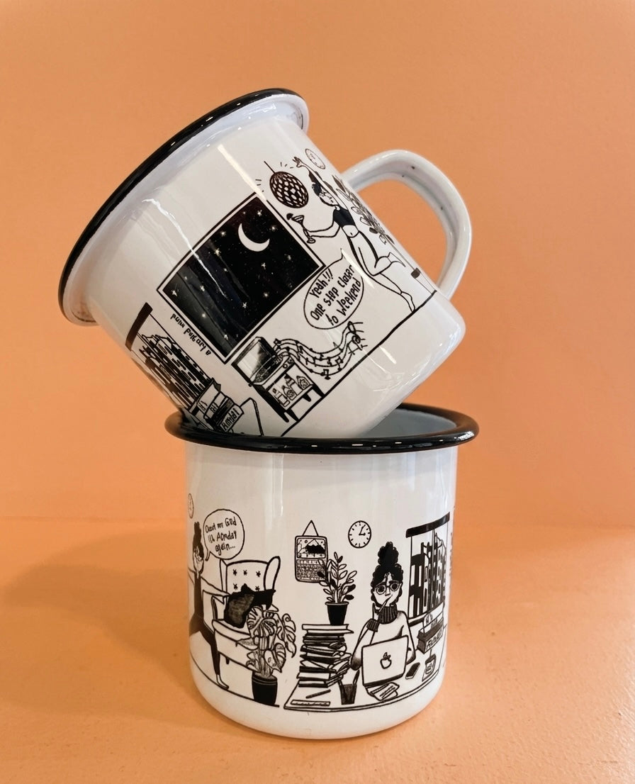 The Black & White Mug