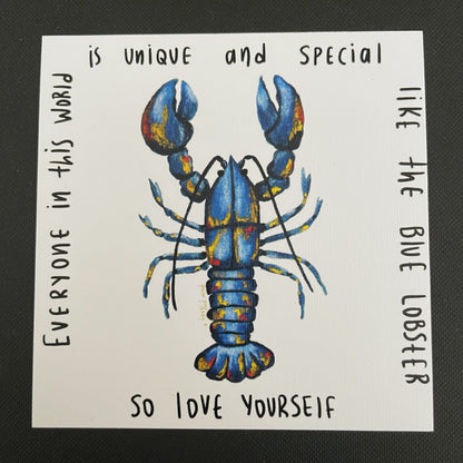 Blue lobster