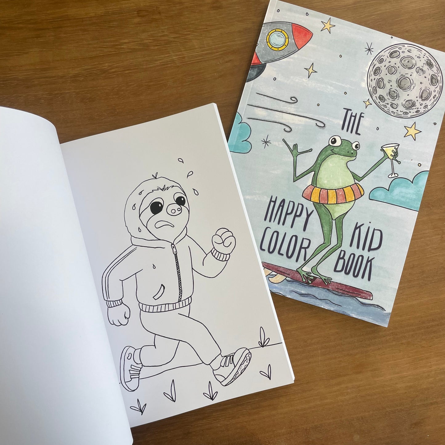The Happy Kid colorbook