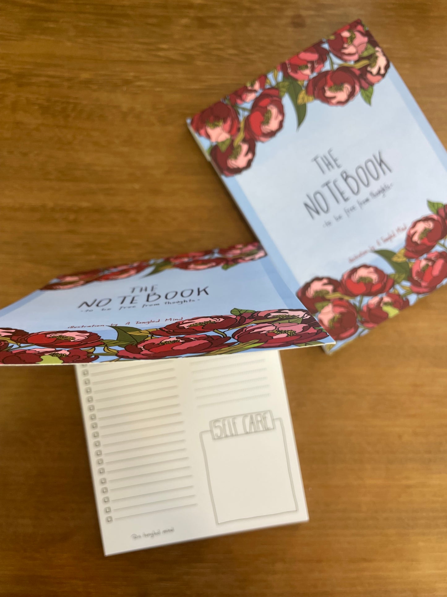 The “free of thoughts” notebook