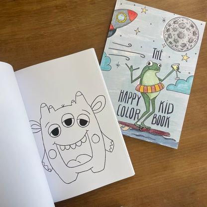 The Happy Kid colorbook