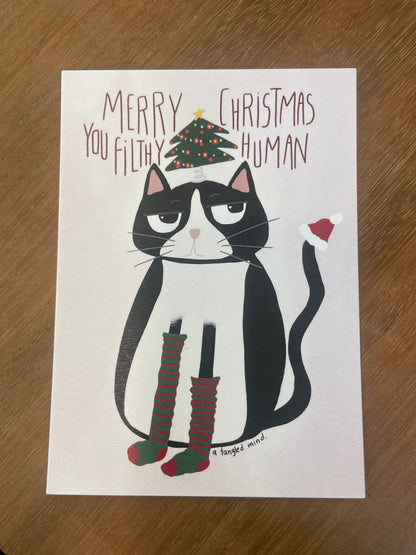 Merry Christmas you filthy human