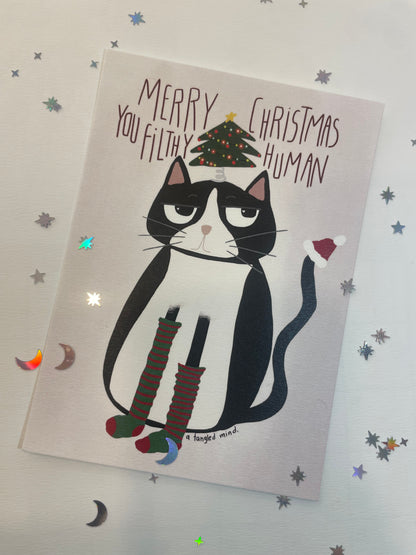 Merry Christmas you filthy human