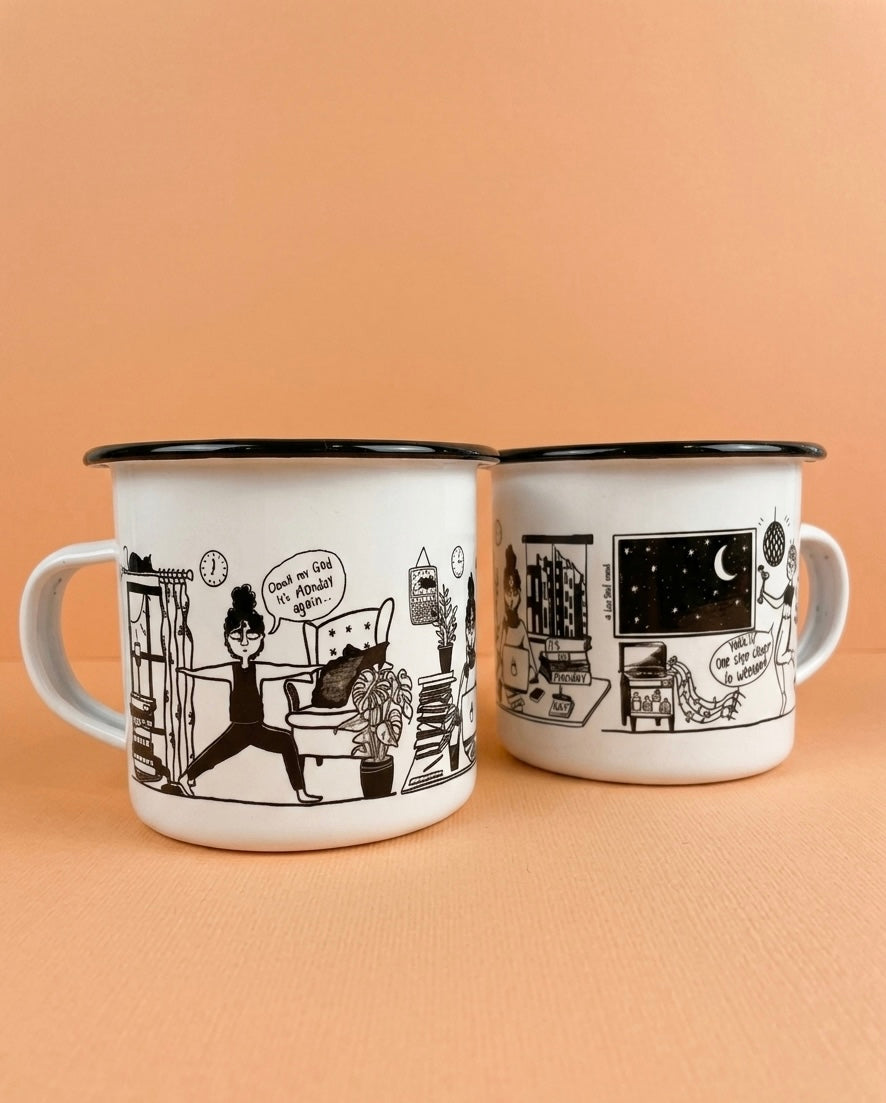 The Black & White Mug