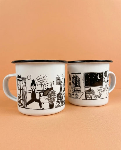 The Black & White Mug