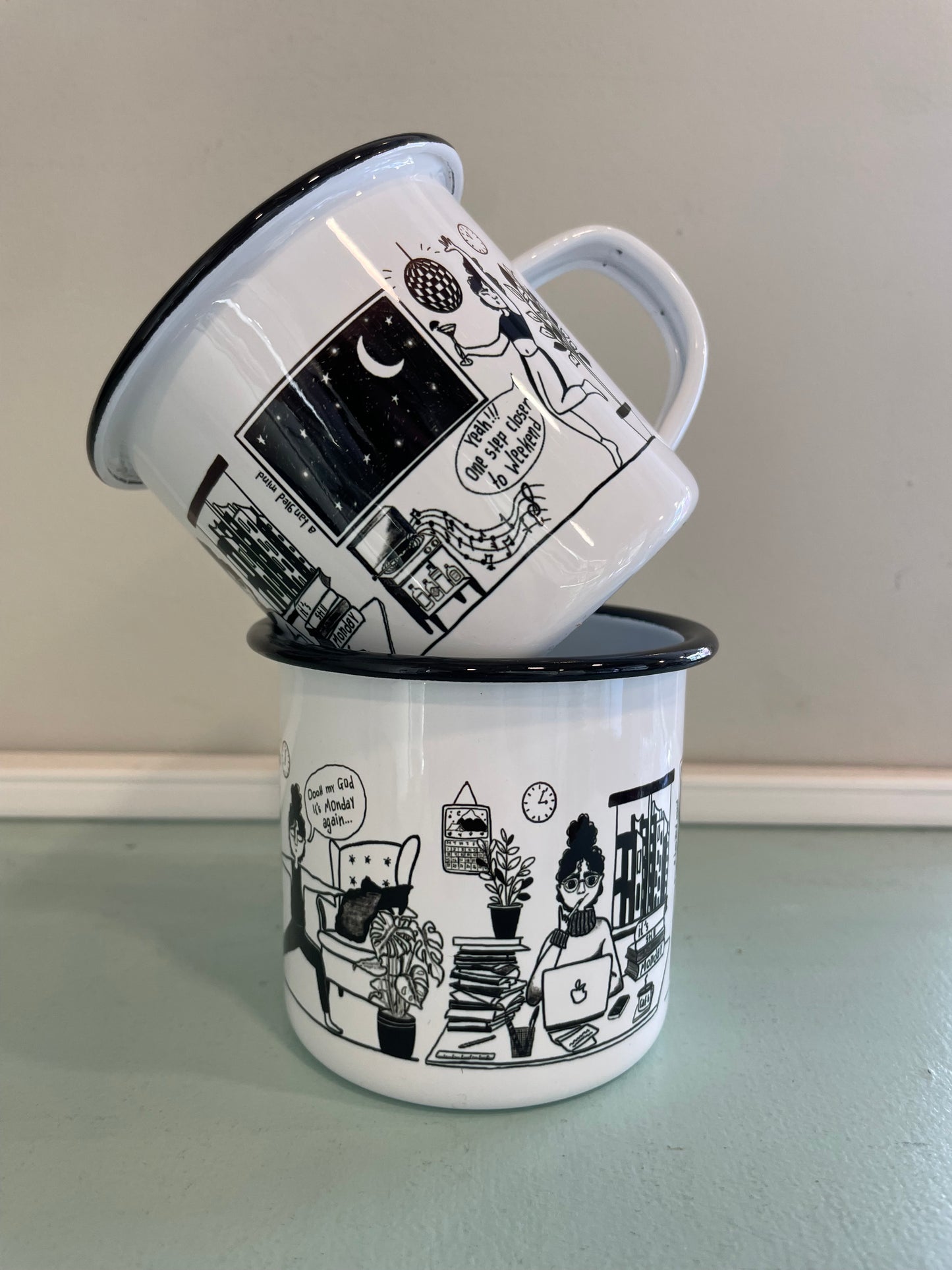 The Black & White Mug