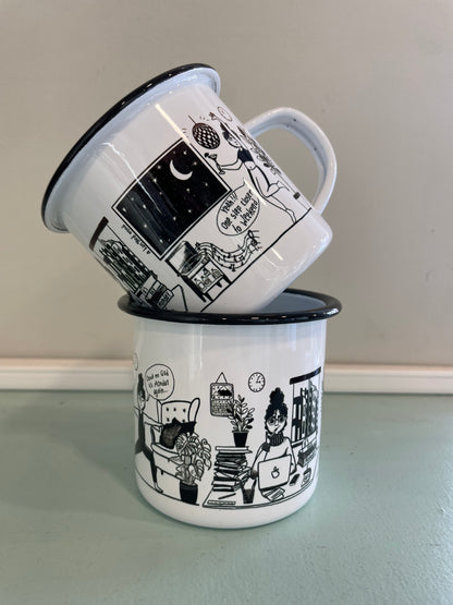 The Black & White Mug