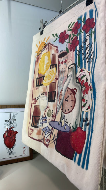 Greek Vibes tote