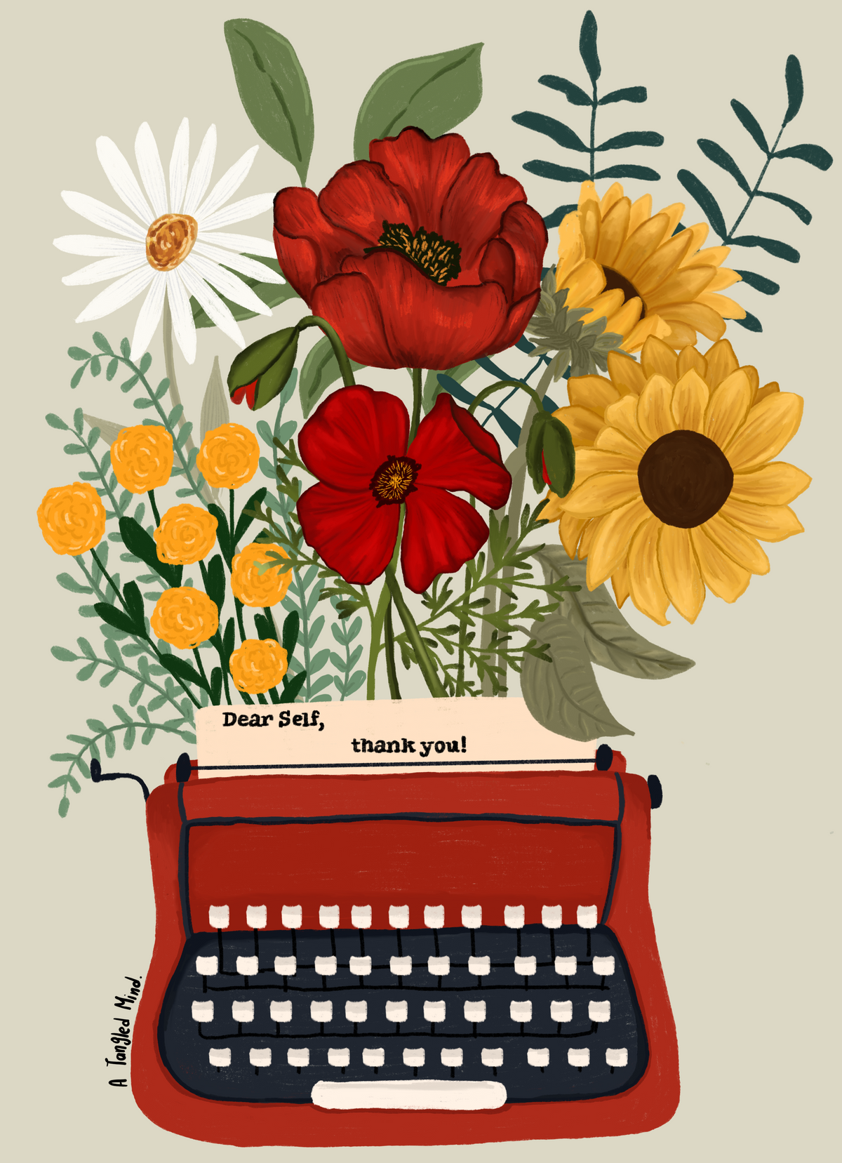 Tangle Typewriter Typewriter – A Tangled Mind