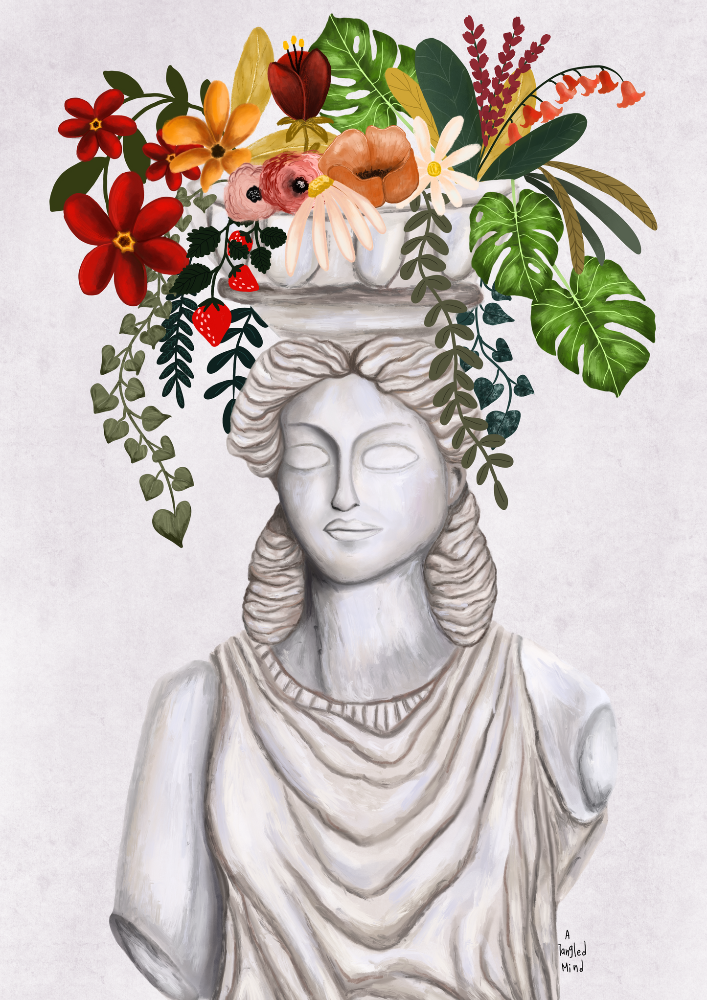 Blooming Caryatid