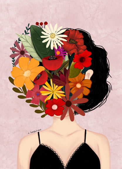 Face flowers