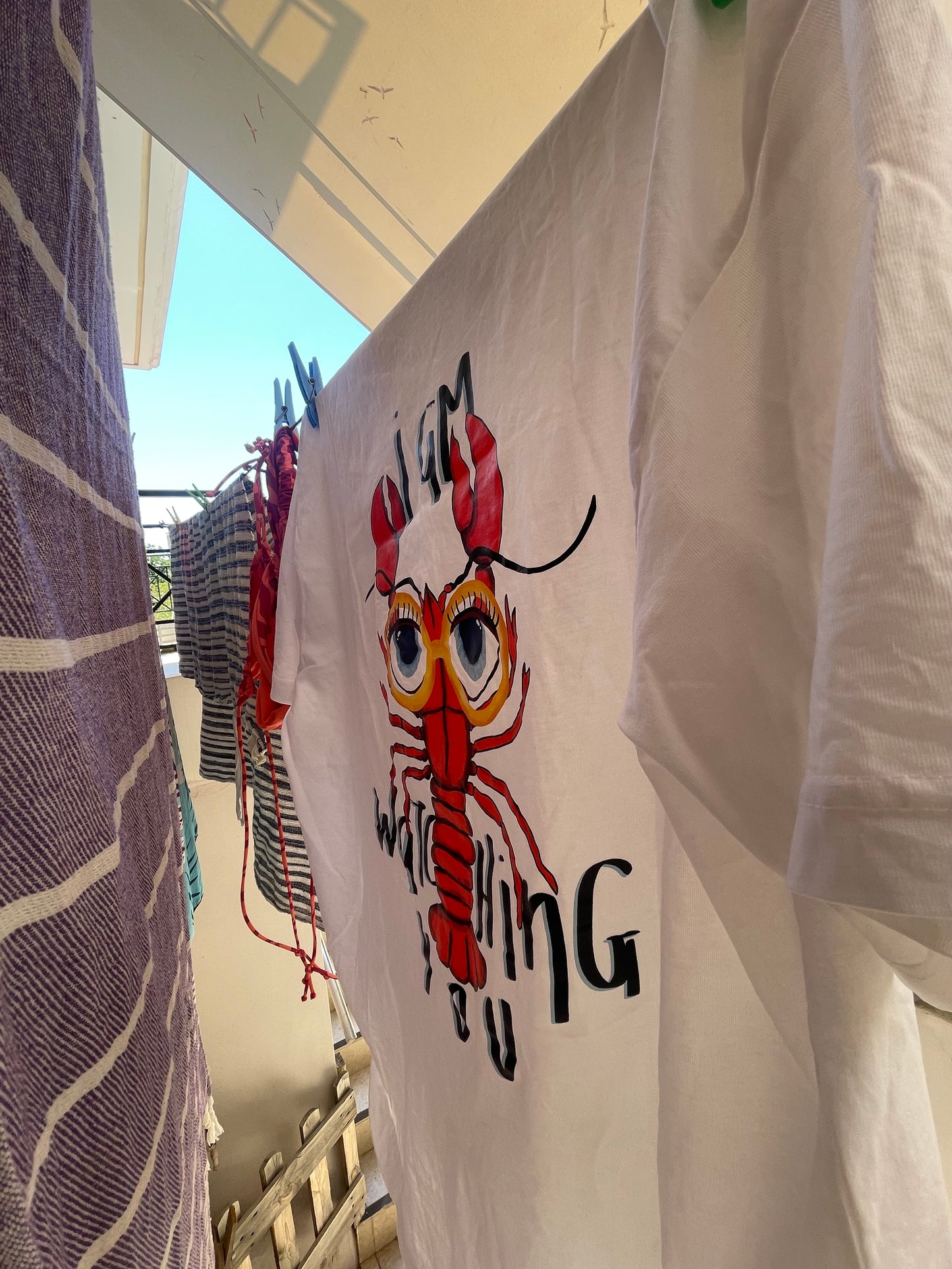 Lobster is watching
