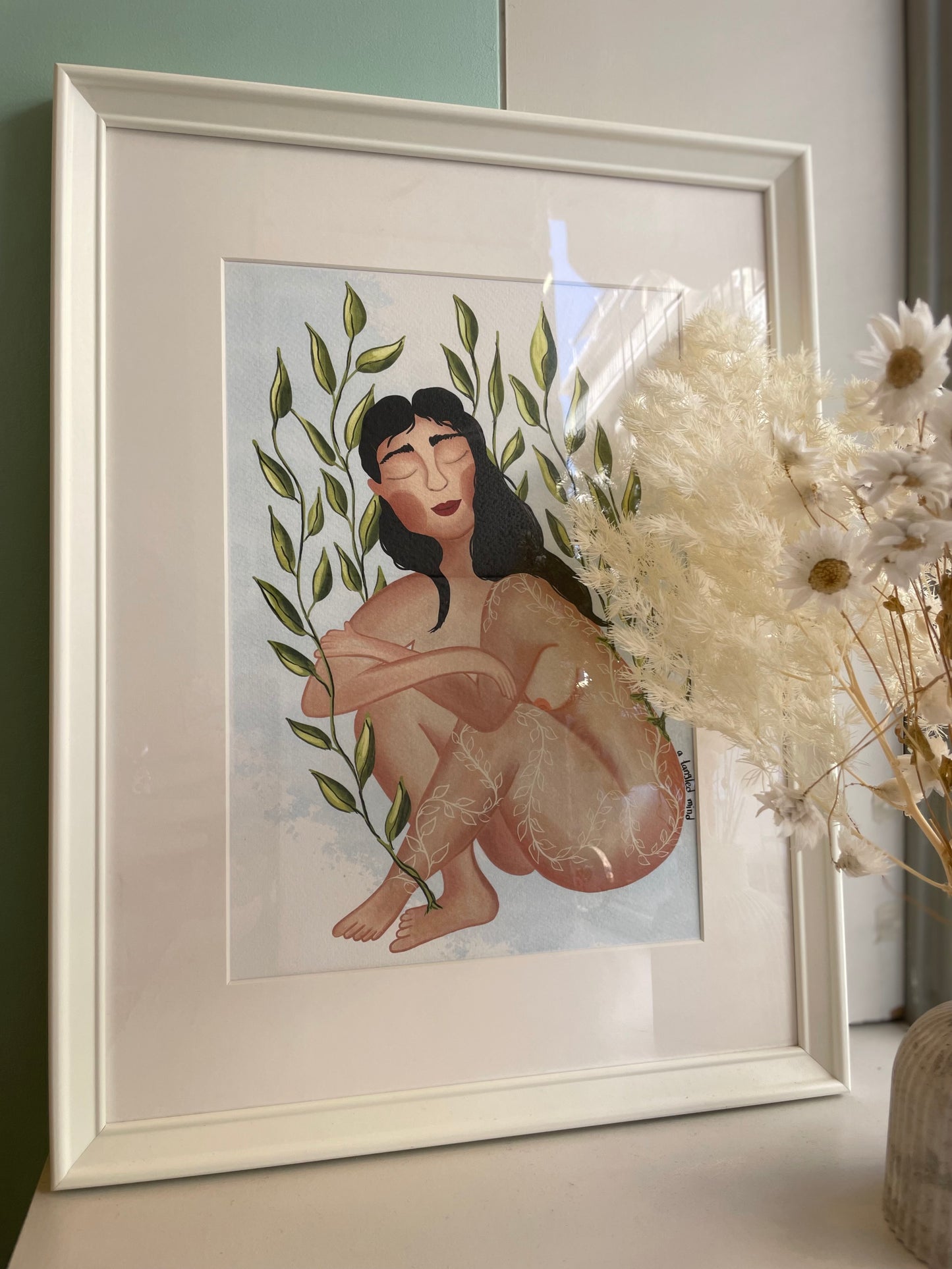 Natura girl framed