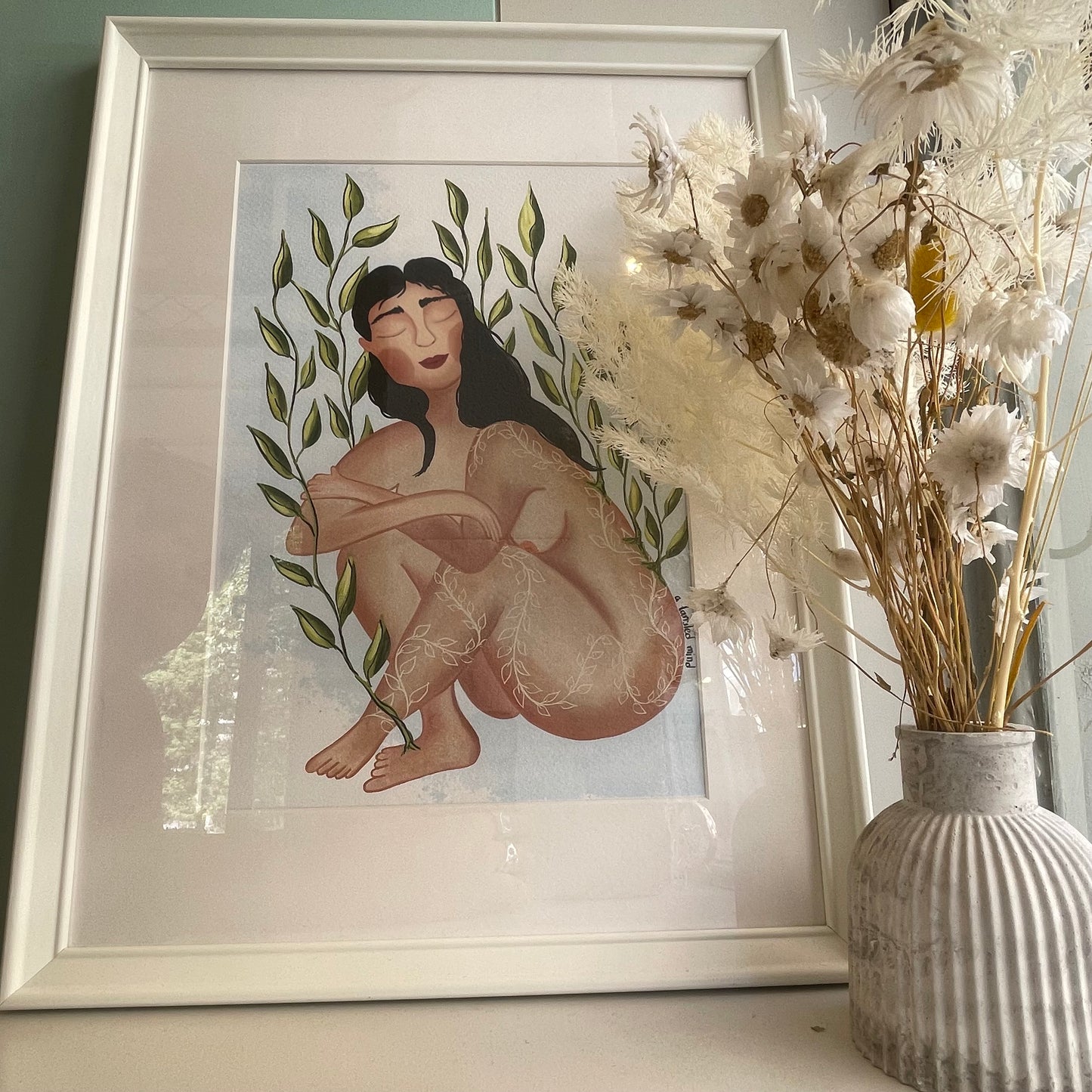 Natura girl framed