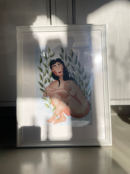 Natura girl framed