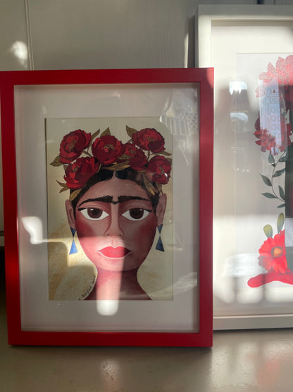 Frida Kahlo framed