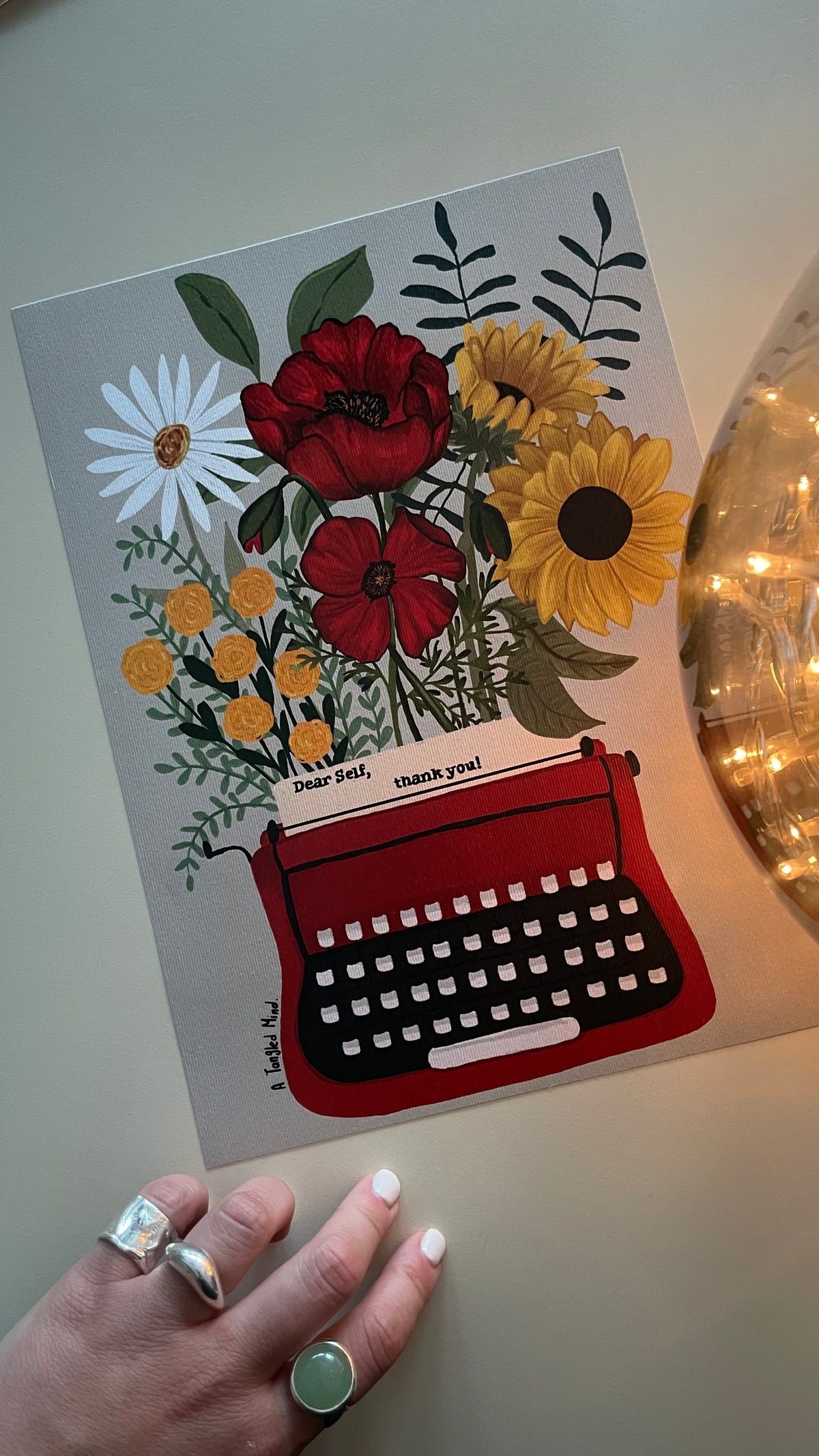 Tangle Typewriter Typewriter – A Tangled Mind