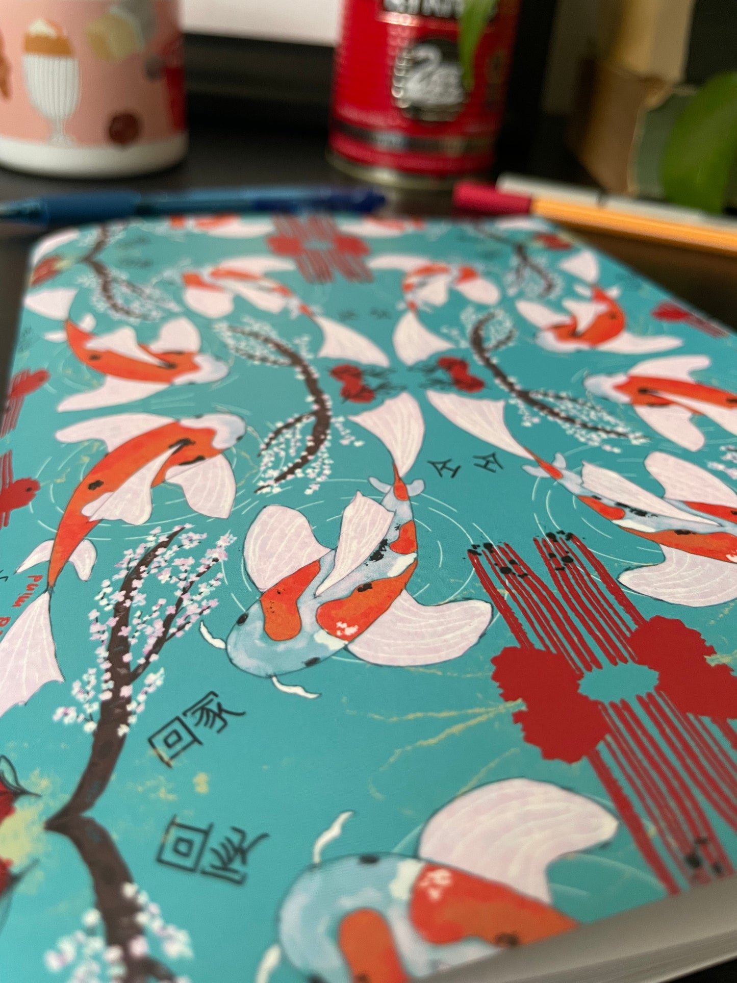 Soft cover lined notebooks