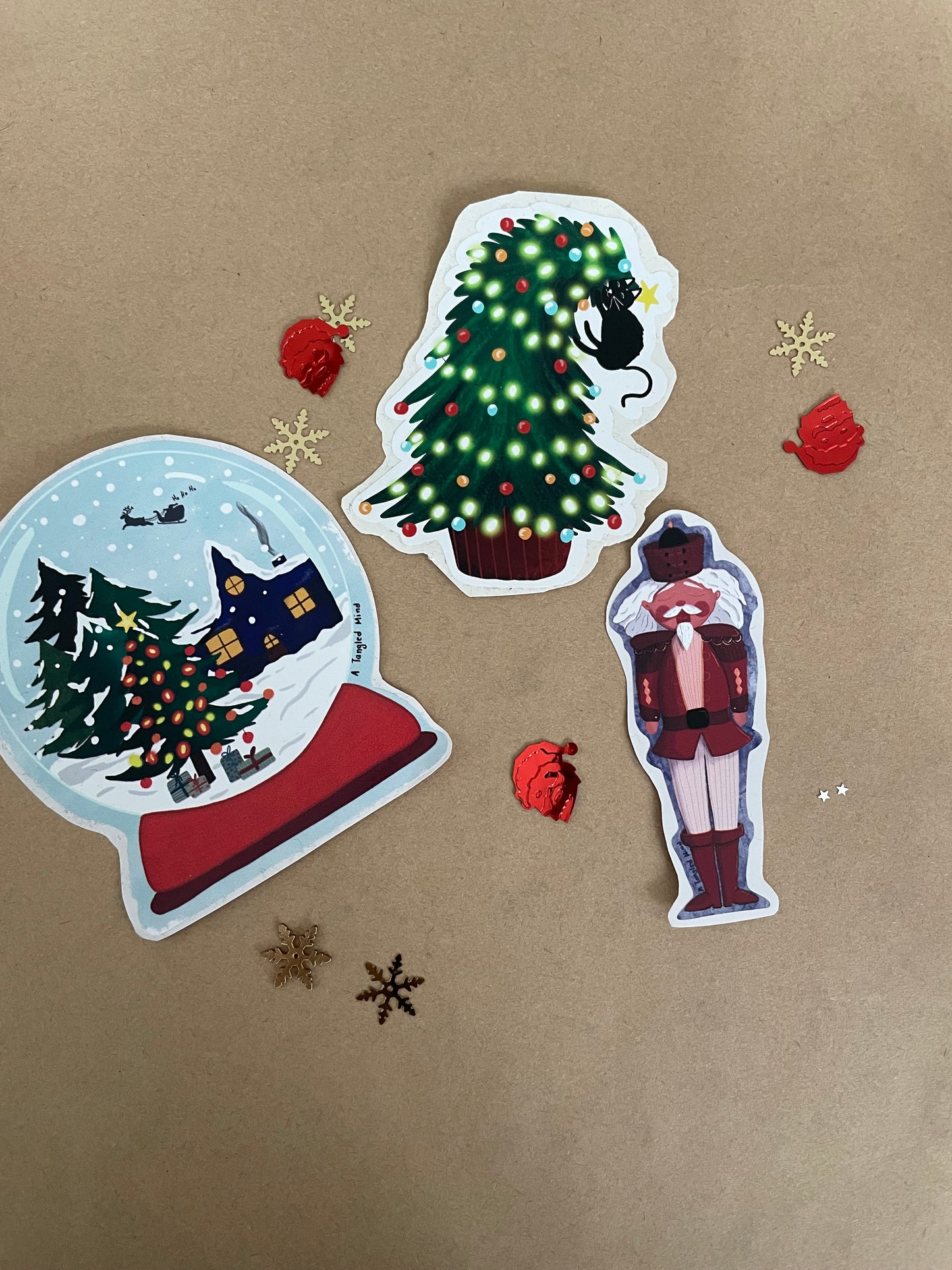 Christmas set of 3